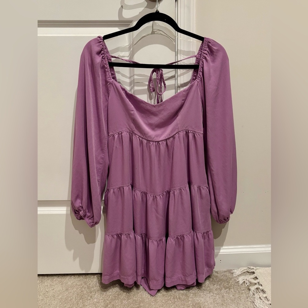 Purple Mini Dress Small